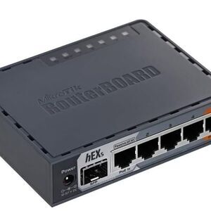 MikroTik hEX S (RB760iGS) - 5-Port Gigabit Router with SFP & PoE